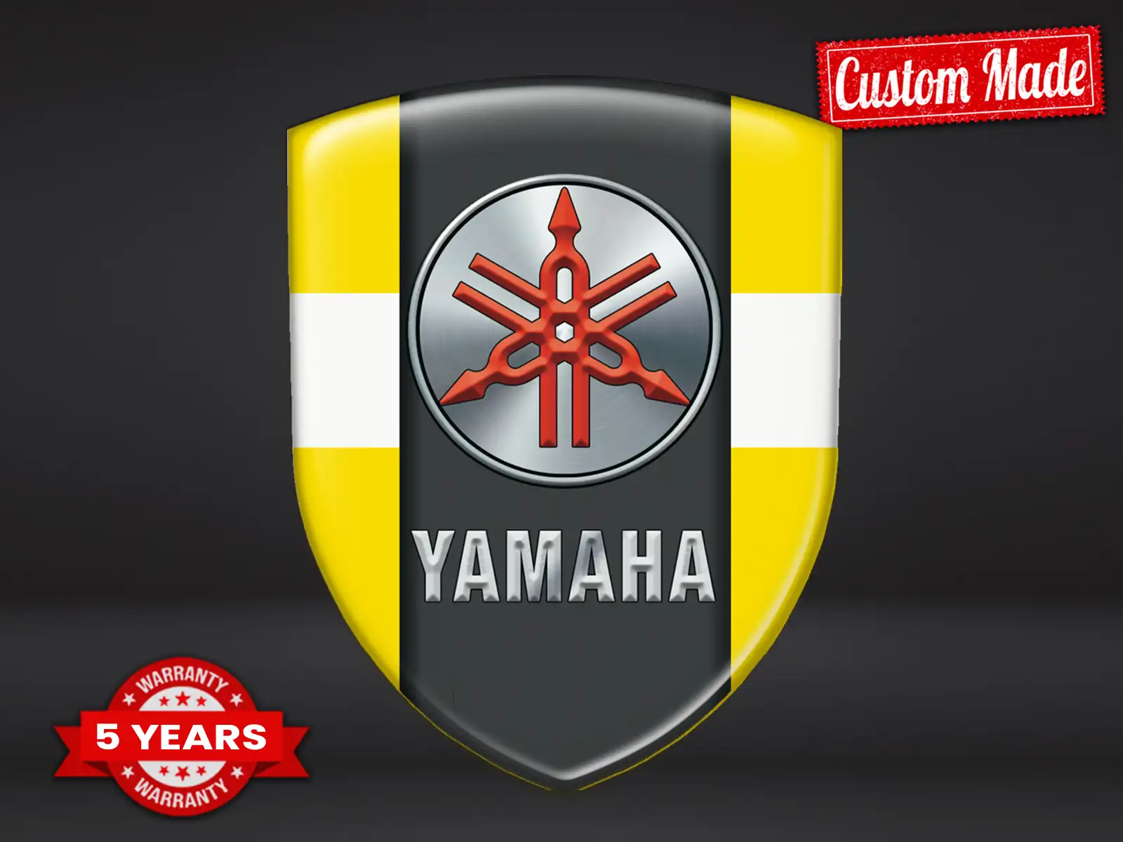 Yamaha Adesivi Vinile Logo Durevoli Multimarca Pregio